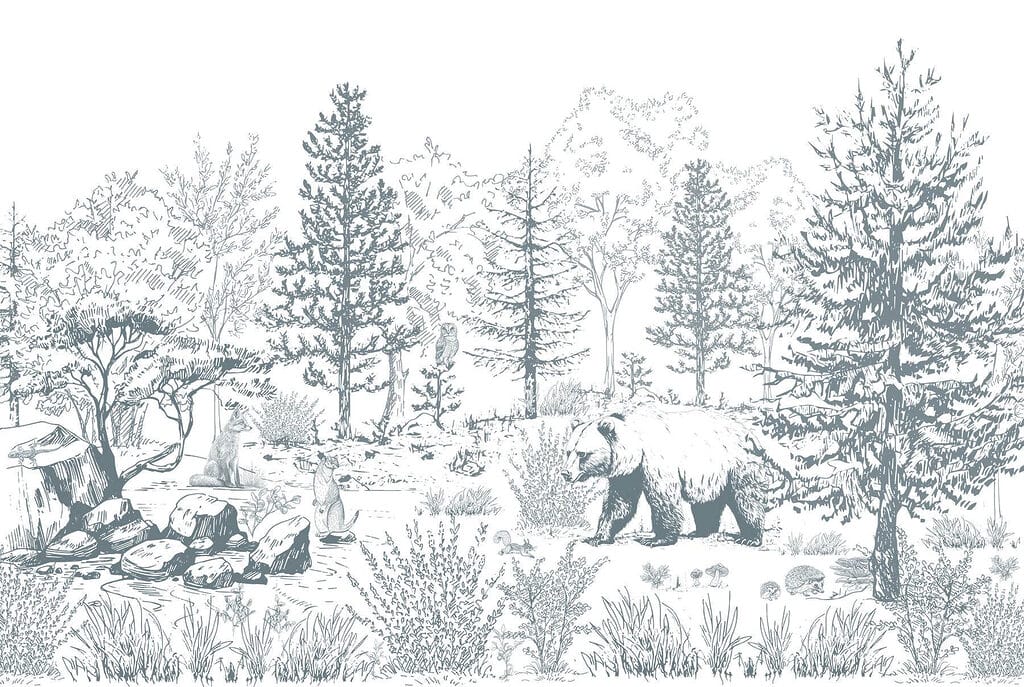 Urs în pădure Urs în pădure