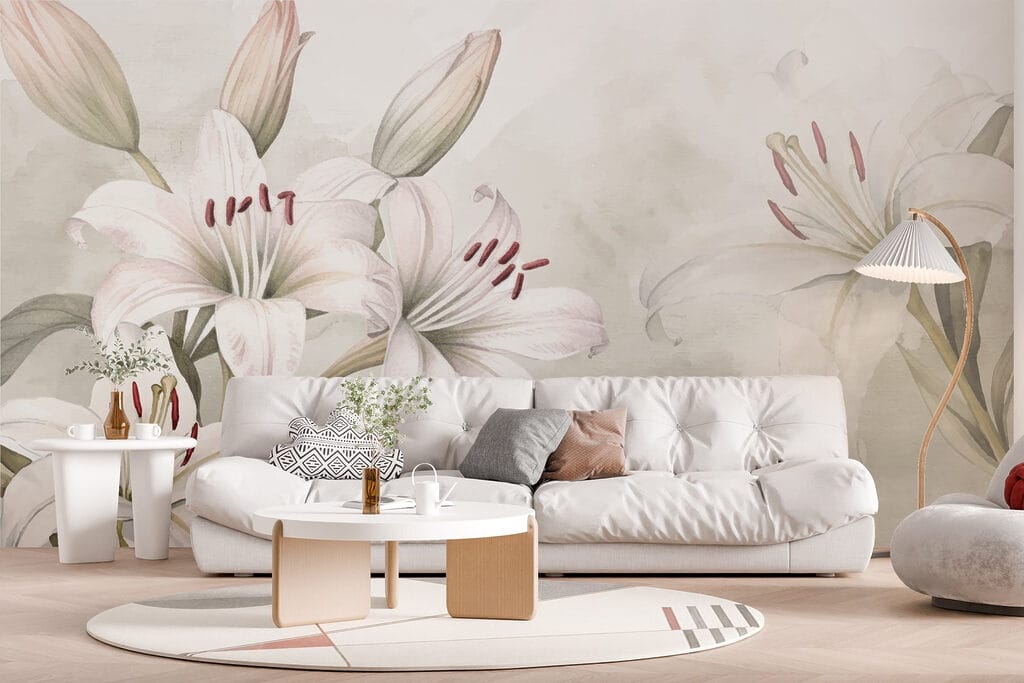 Delicate blooms in gentle hues Delicate blooms in gentle hues