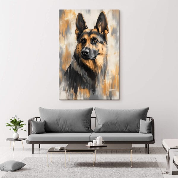 Pictura unui câine Pictura unui câine