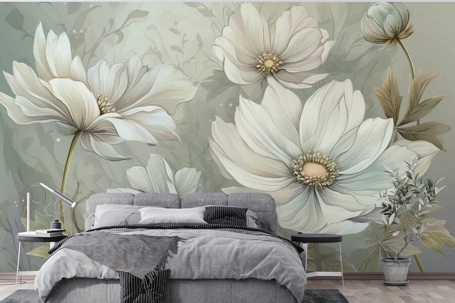 Inflorescențe delicate în nuanțe senine