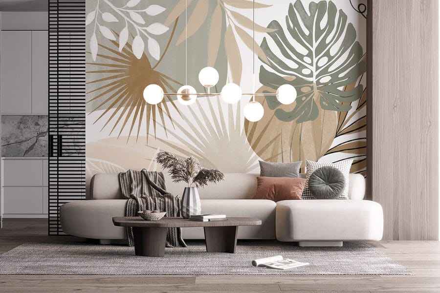 Design botanic abstract inspirat din natură