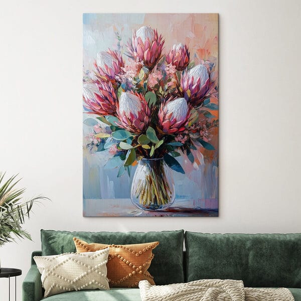 Pictura unui buchet de flori Pictura unui buchet de flori