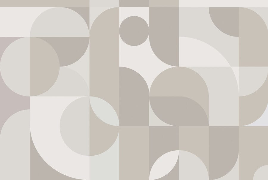 Model geometric gri și alb