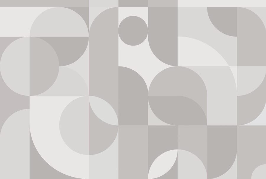 Model geometric gri și alb