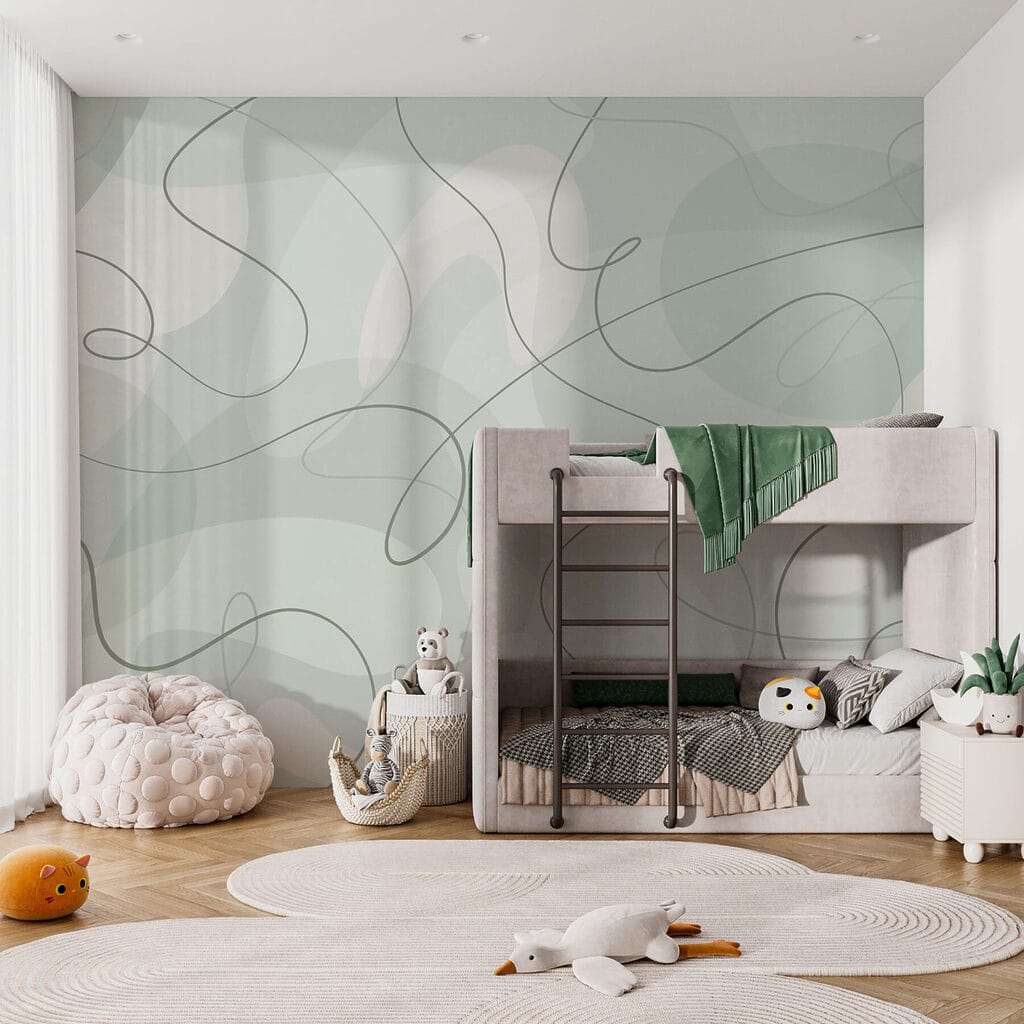 White and gray background with lines