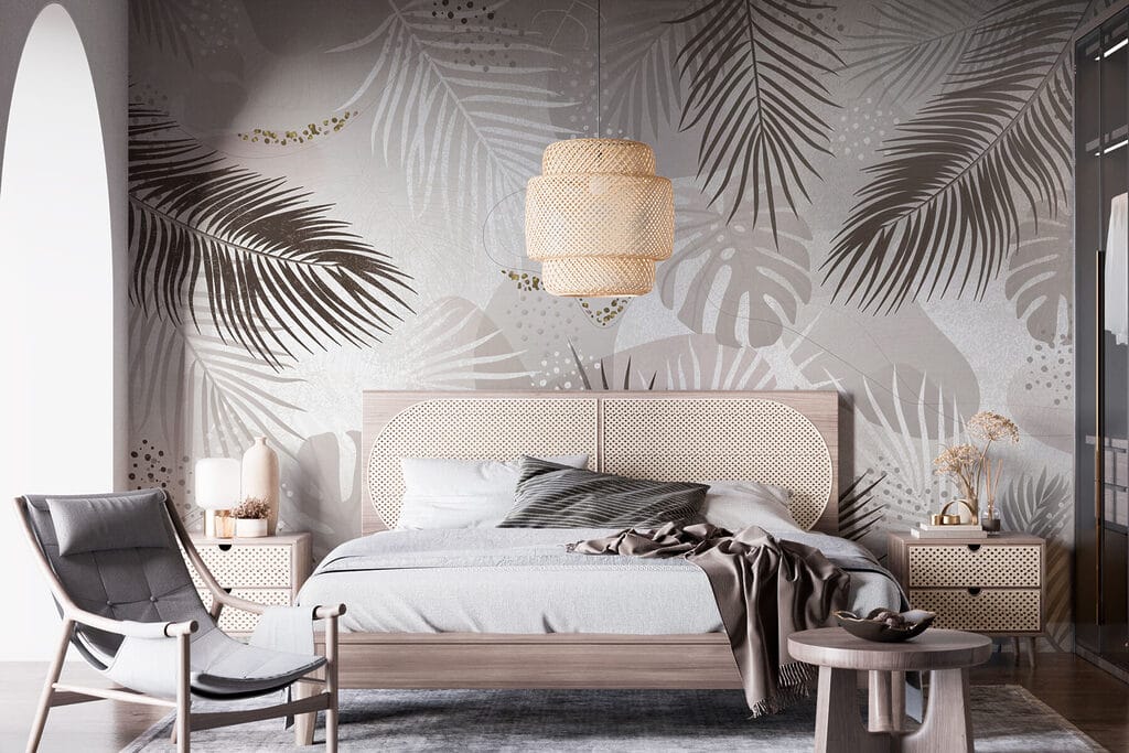 Elegant foliage in soft tones