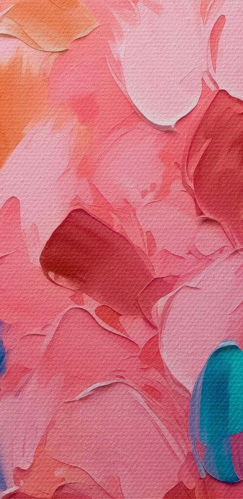 Painting of a heart Painting of a heart