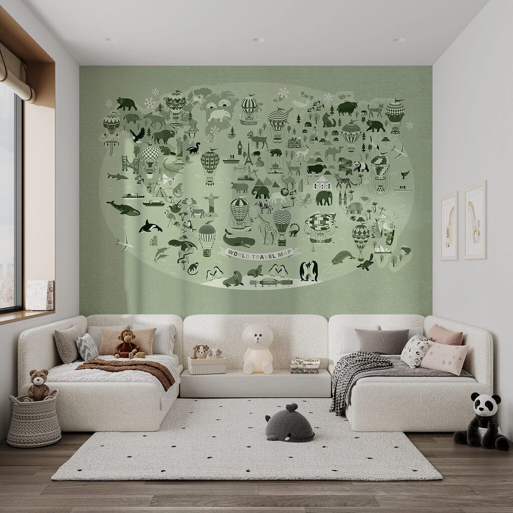 Map of the world Map of the world