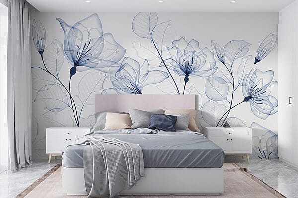 Flori și frunze transparente w08776pib34r 600x400 - Flori și frunze transparente