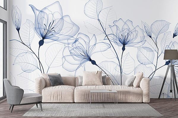Flori și frunze transparente w08776pig39r 600x400 - Flori și frunze transparente