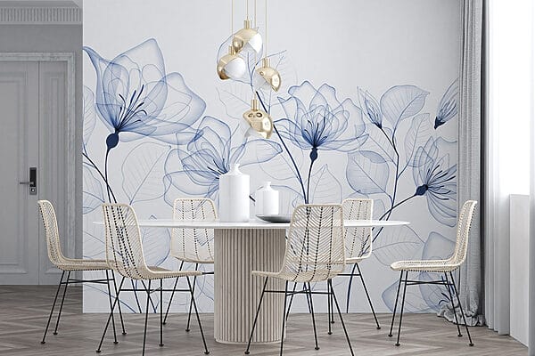 Flori și frunze transparente w08776pik39r 600x400 - Flori și frunze transparente