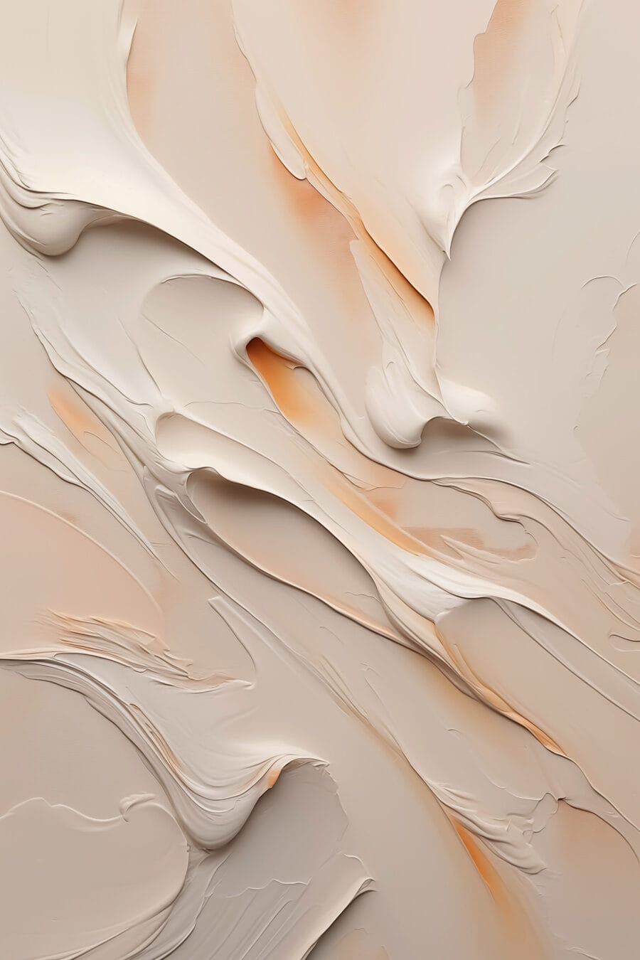 Vârtejuri abstracte de nuanțe moi