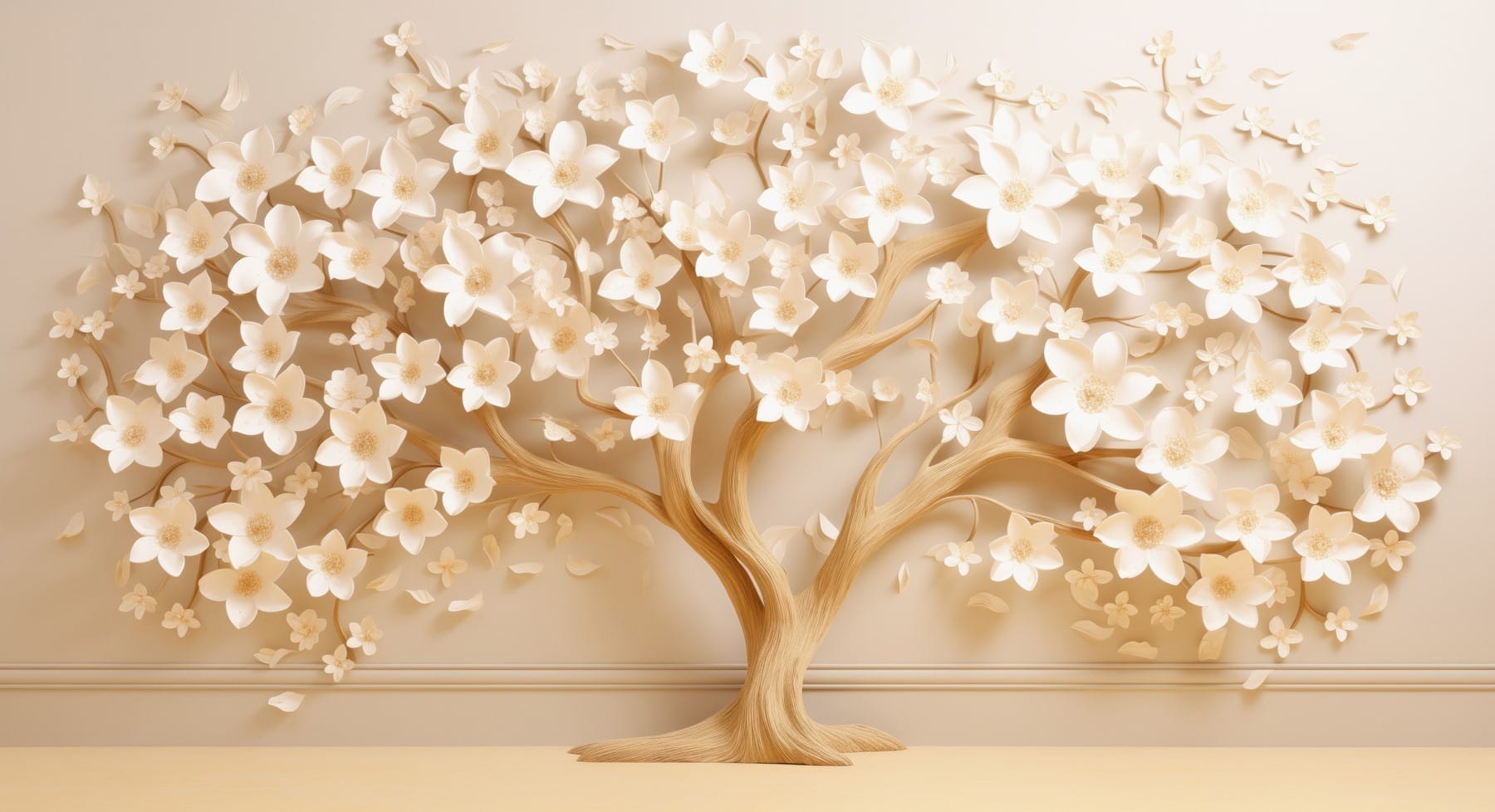 Tree with flowers on it