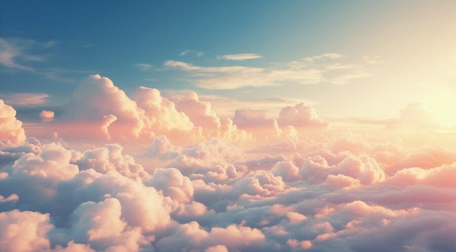 Clouds in the sky