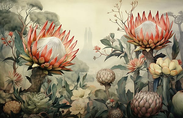 Pictura de flori și plante Pictura de flori și plante