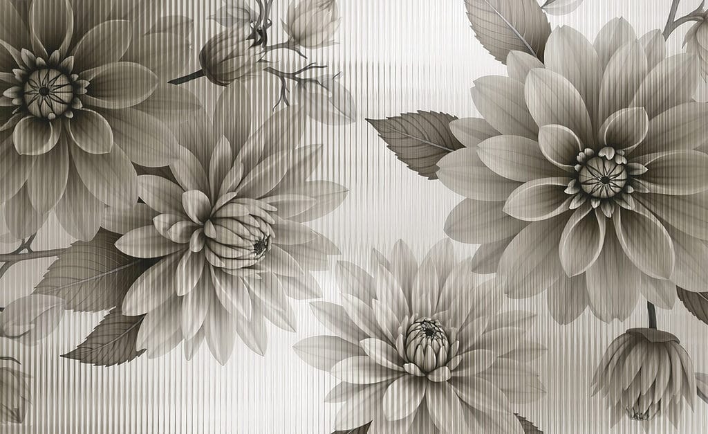 Design floral elegant în tonuri stinse Design floral elegant în tonuri stinse