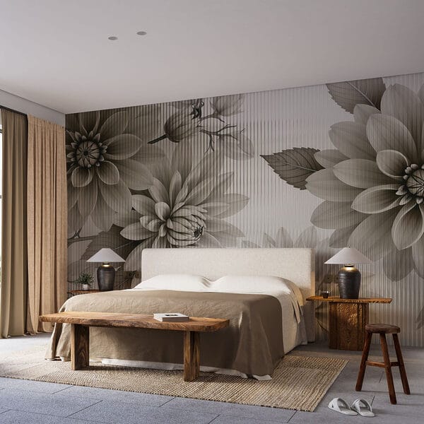 Design floral elegant în tonuri stinse Design floral elegant în tonuri stinse