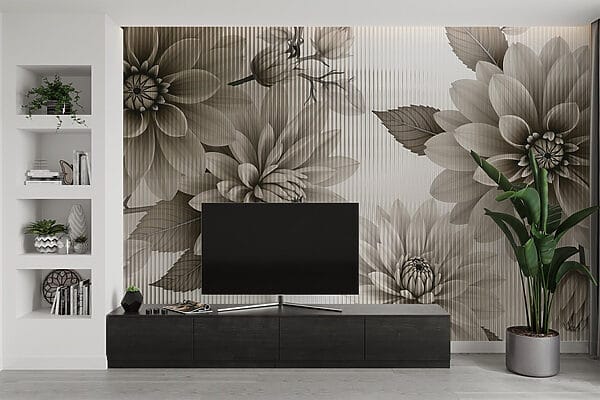 Design floral elegant în tonuri stinse Design floral elegant în tonuri stinse