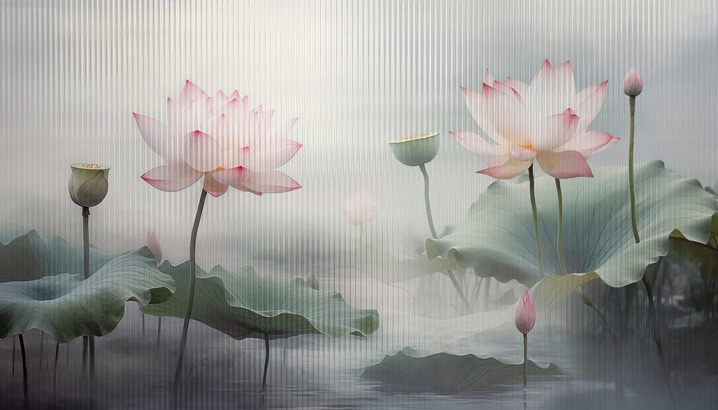 Serenitate printre florile de lotus Serenitate printre florile de lotus