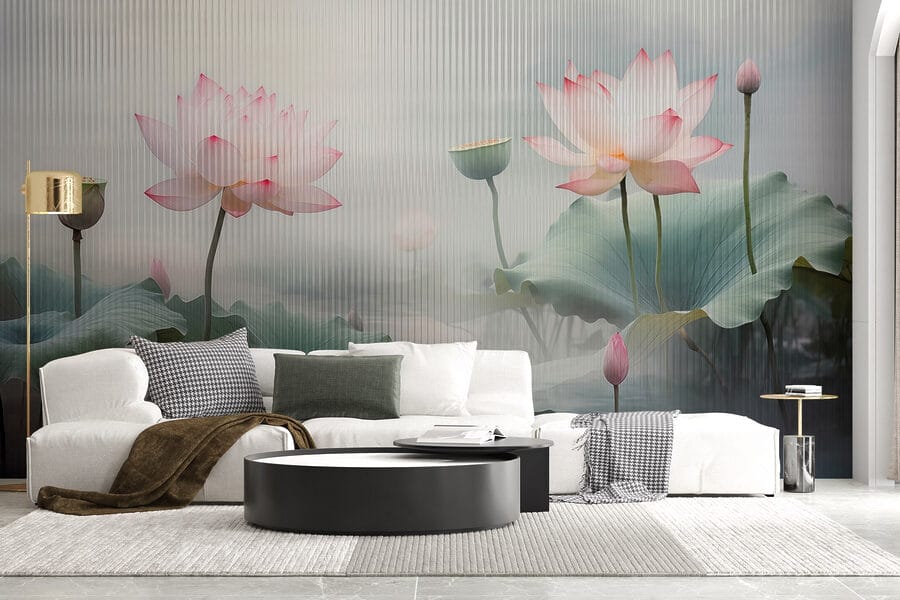 Serenitate printre florile de lotus