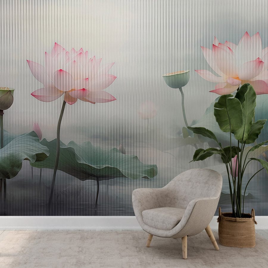 Serenitate printre florile de lotus