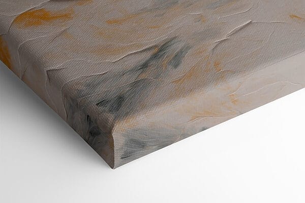 Painting of a man in a robe standing in water