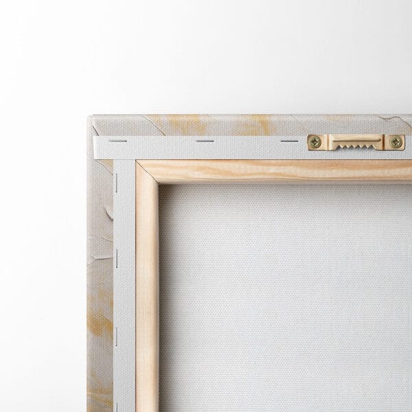 Painting of a man in a robe standing in water