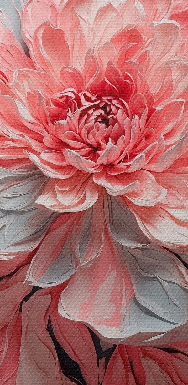 Floare roz și gri Floare roz și gri
