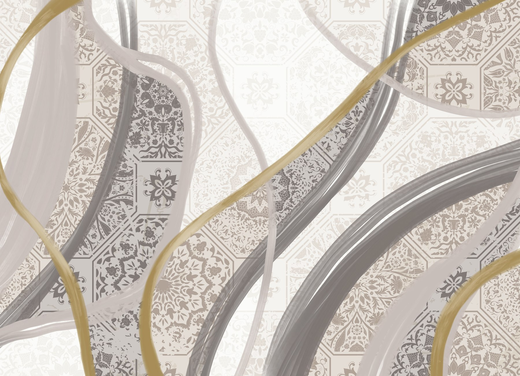 Sleek patterns in gentle hues