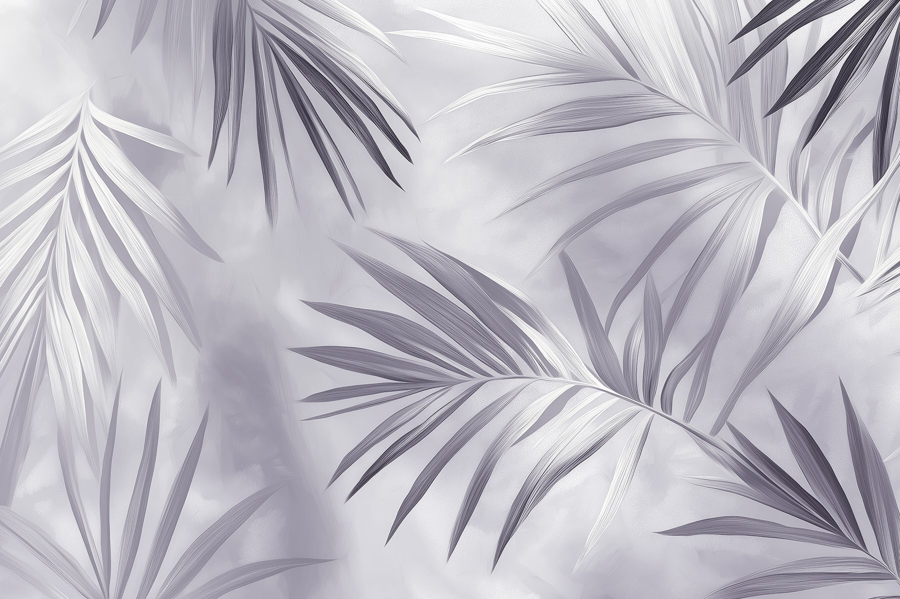 Nature's delicate foliage in muted tones