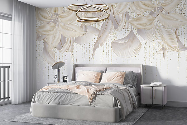 Frunze delicate cu texturi subtile Frunze delicate cu texturi subtile