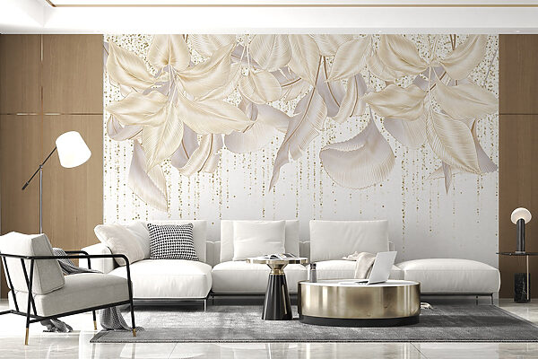 Frunze delicate cu texturi subtile Frunze delicate cu texturi subtile