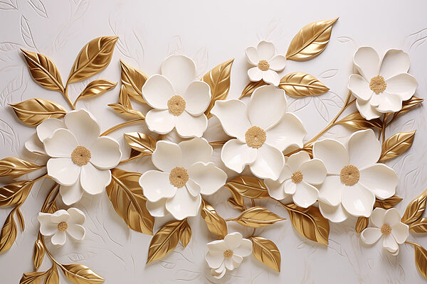 Decor floral elegant cu culori moi. Decor floral elegant cu culori moi.