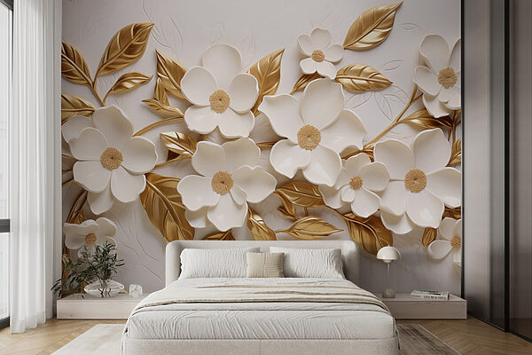Decor floral elegant cu culori moi. Decor floral elegant cu culori moi.