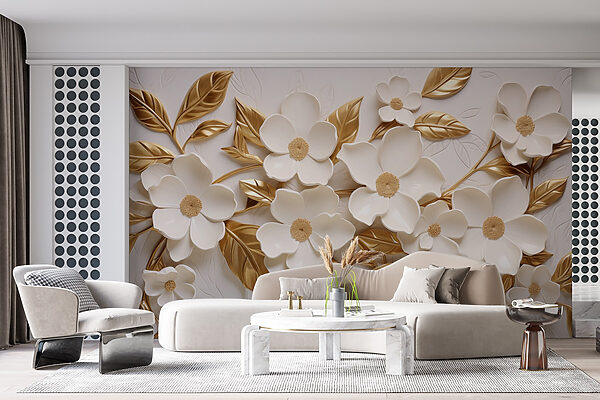Decor floral elegant cu culori moi. Decor floral elegant cu culori moi.