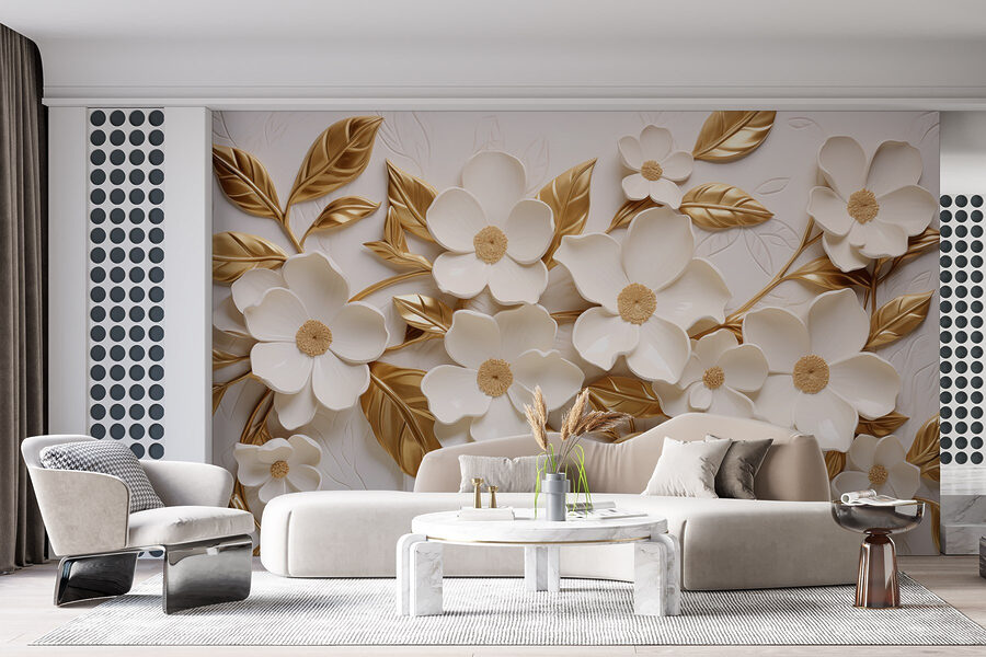 Decor floral elegant cu culori moi. Decor floral elegant cu culori moi.
