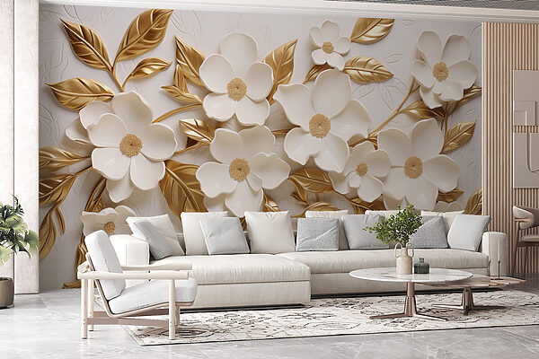 Decor floral elegant cu culori moi. Decor floral elegant cu culori moi.