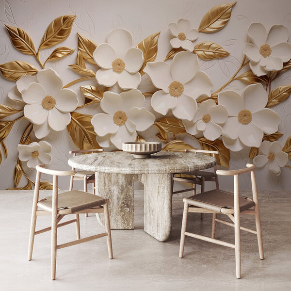 Decor floral elegant cu culori moi. Decor floral elegant cu culori moi.