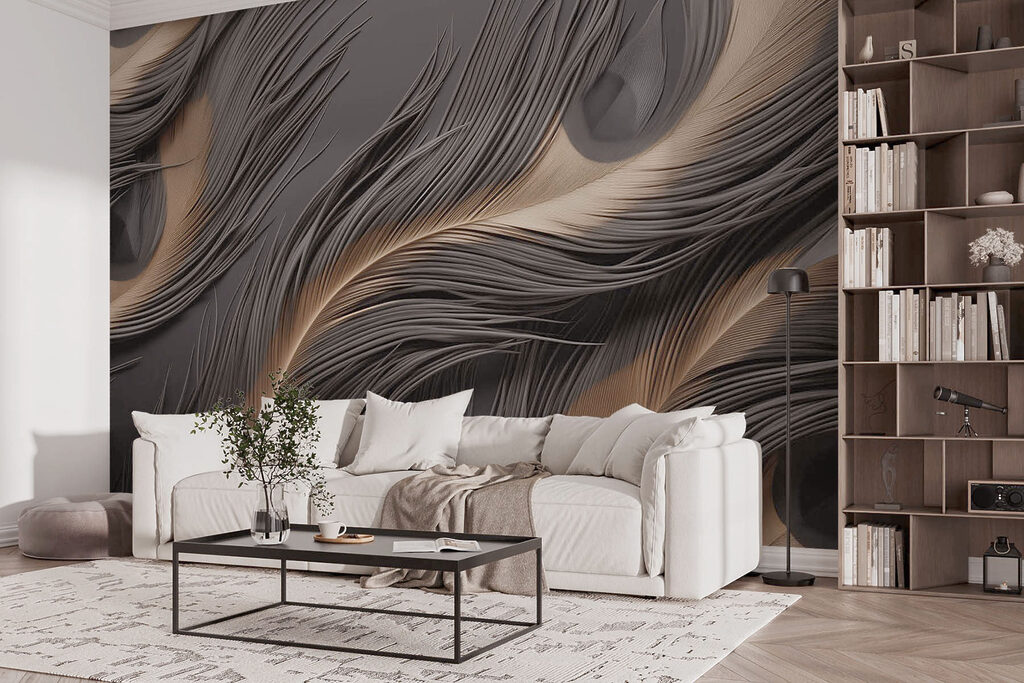 Fluid lines in monochromatic harmony