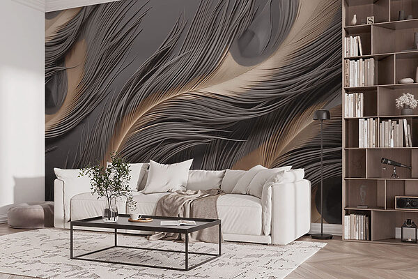 Fluid lines in monochromatic harmony