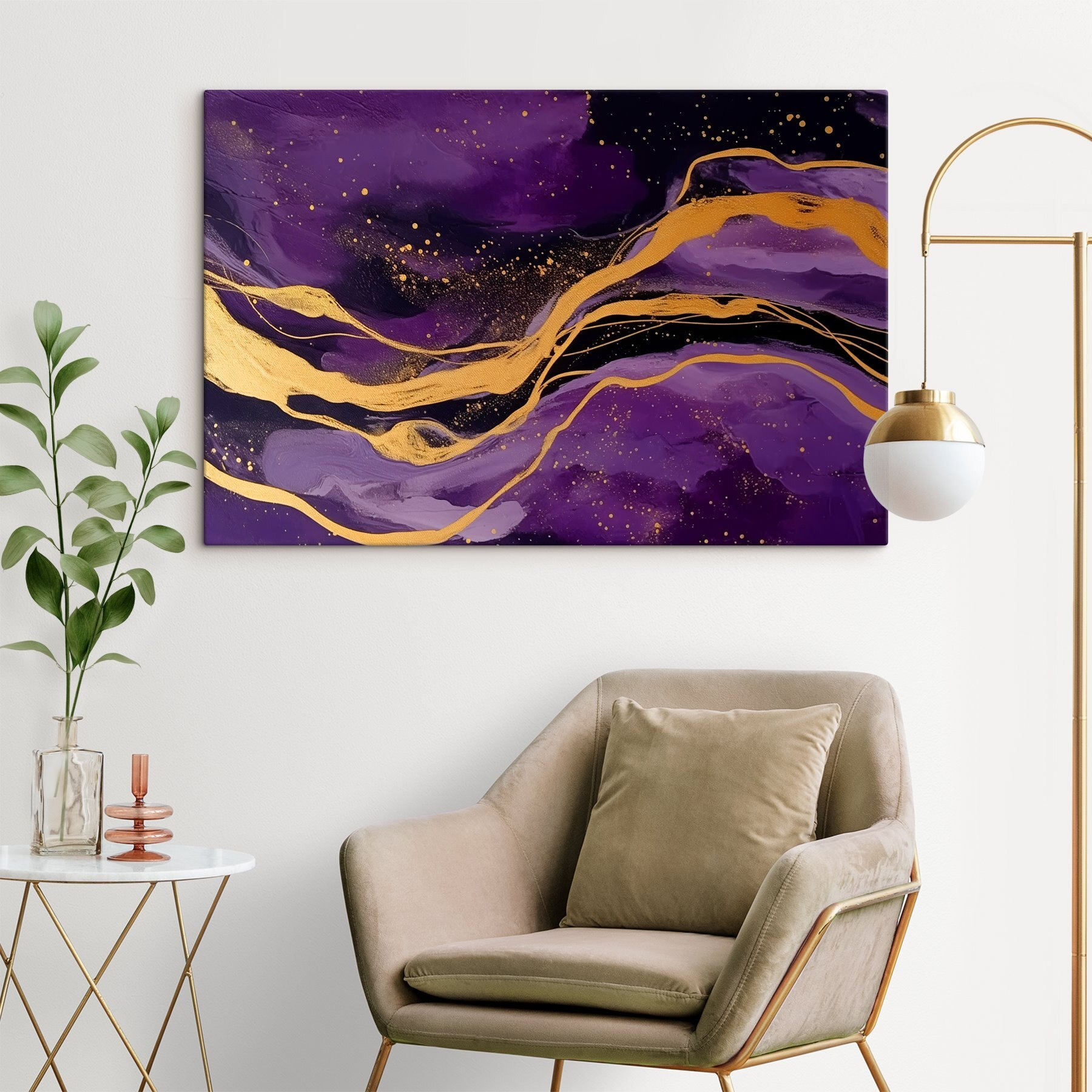 Abstract waves in deep hues Abstract waves in deep hues