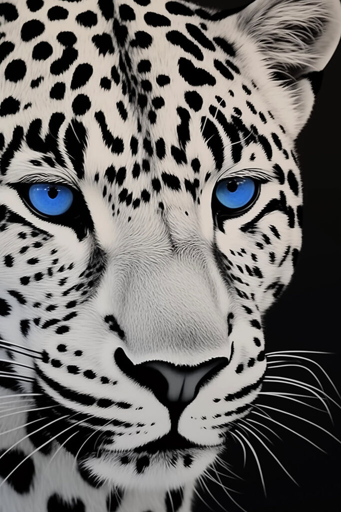 Striking beauty in black and white Striking beauty in black and white