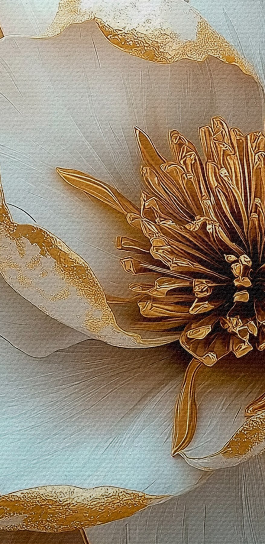 Petale delicate pe fundal vibrant