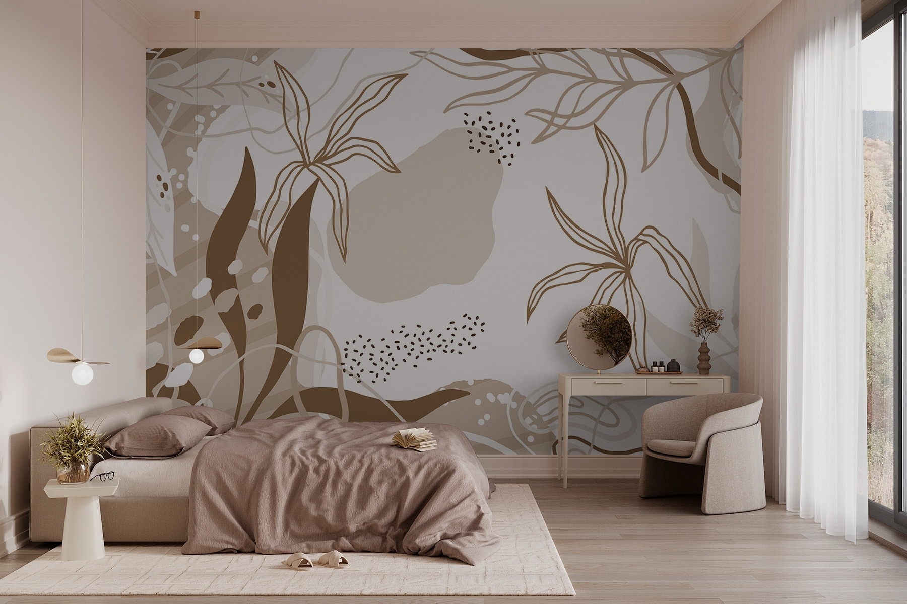 Natural patterns in soft tones Natural patterns in soft tones