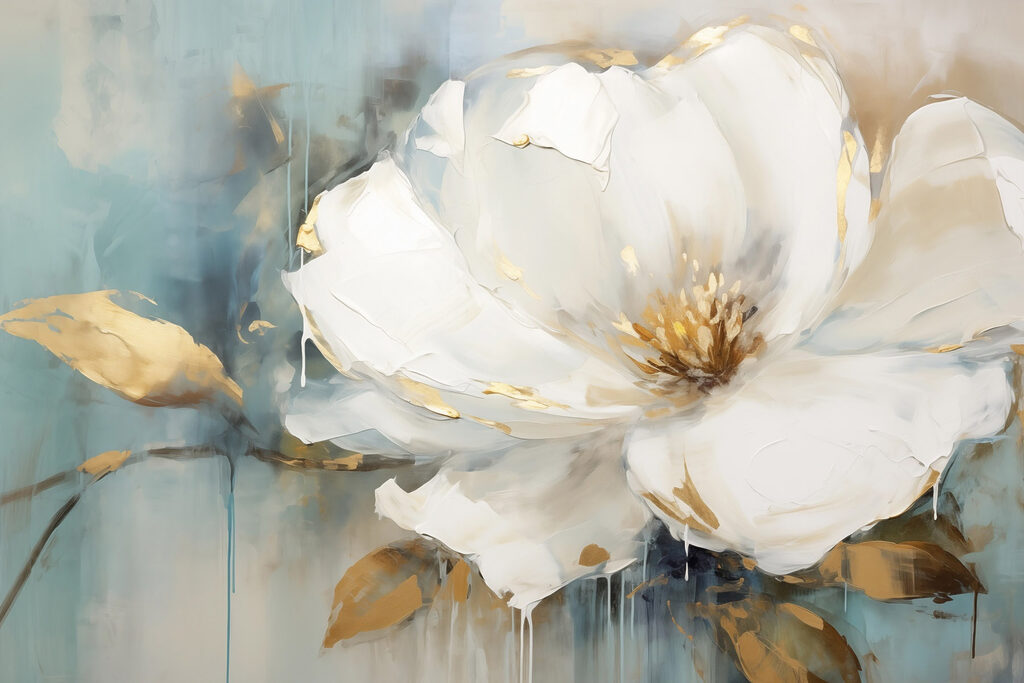 Delicate bloom in soft hues Delicate bloom in soft hues