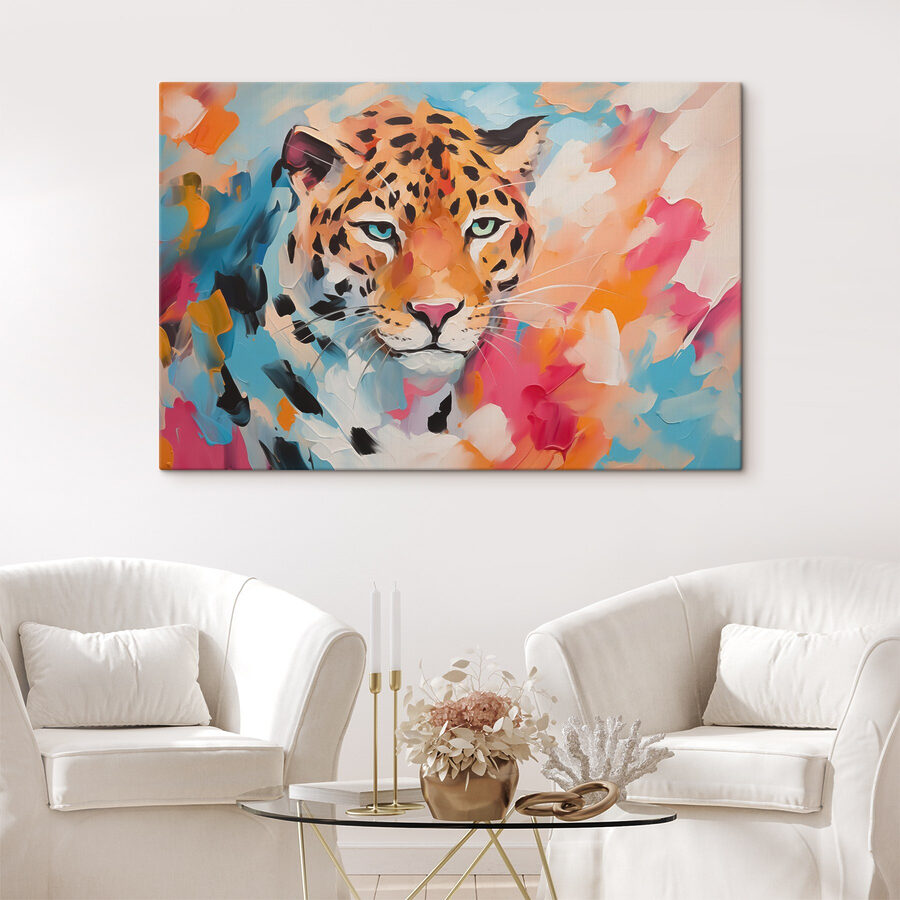 Pictura unui leopard