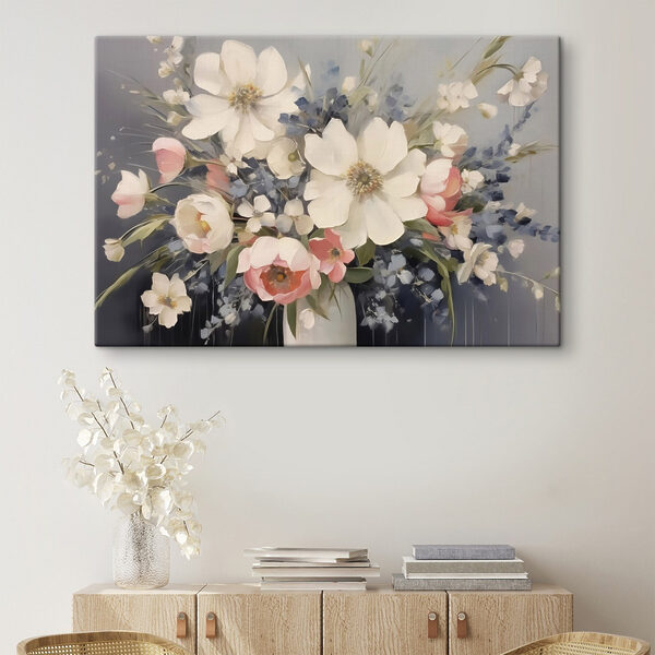 Pictura de flori într-o vază Pictura de flori într-o vază