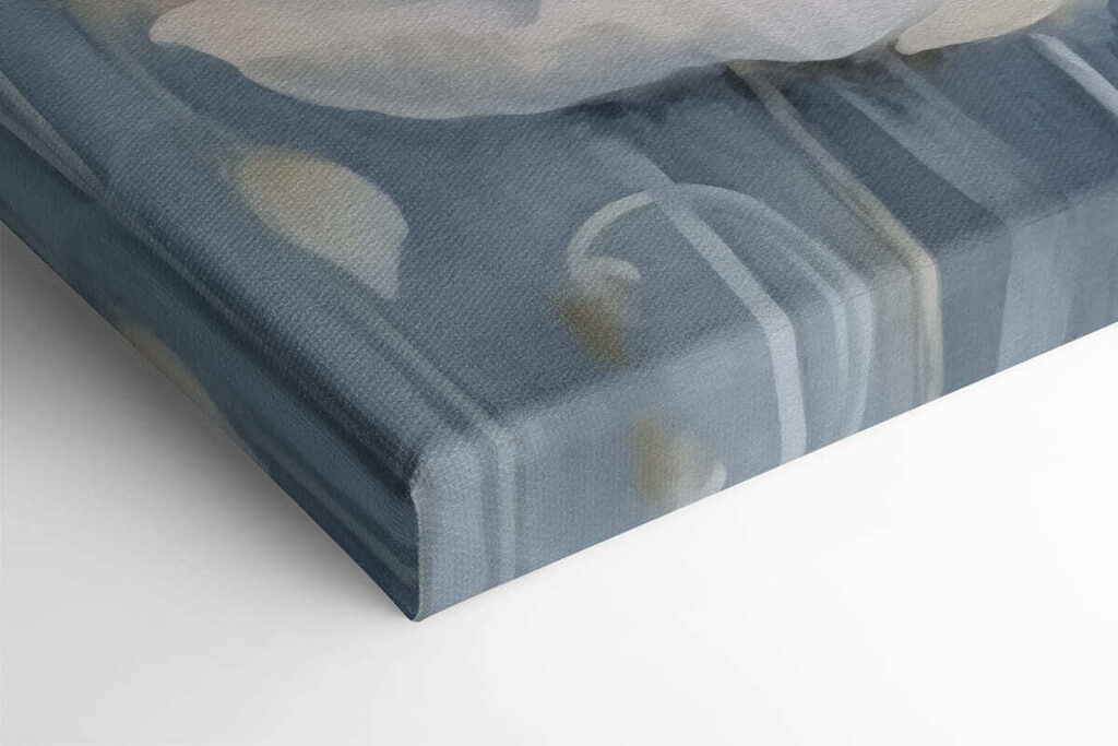 Painting of white flowers