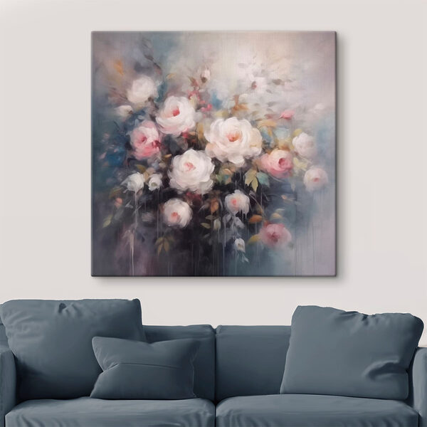 Pictura de flori într-o vază Pictura de flori într-o vază