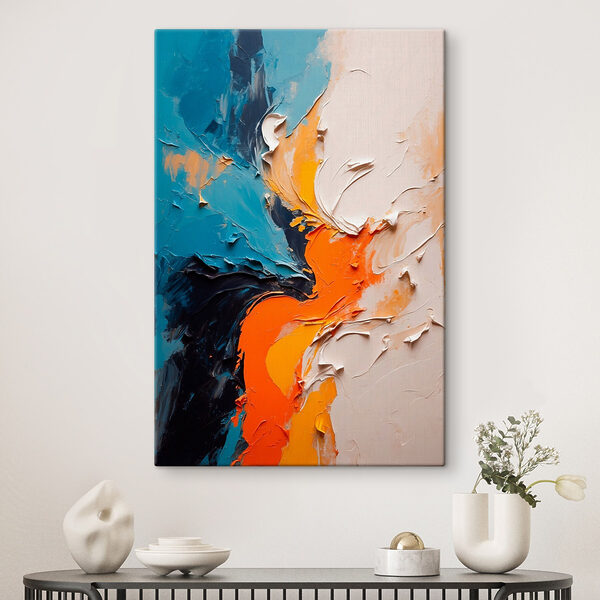 Vibrant swirls of color and texture Vibrant swirls of color and texture